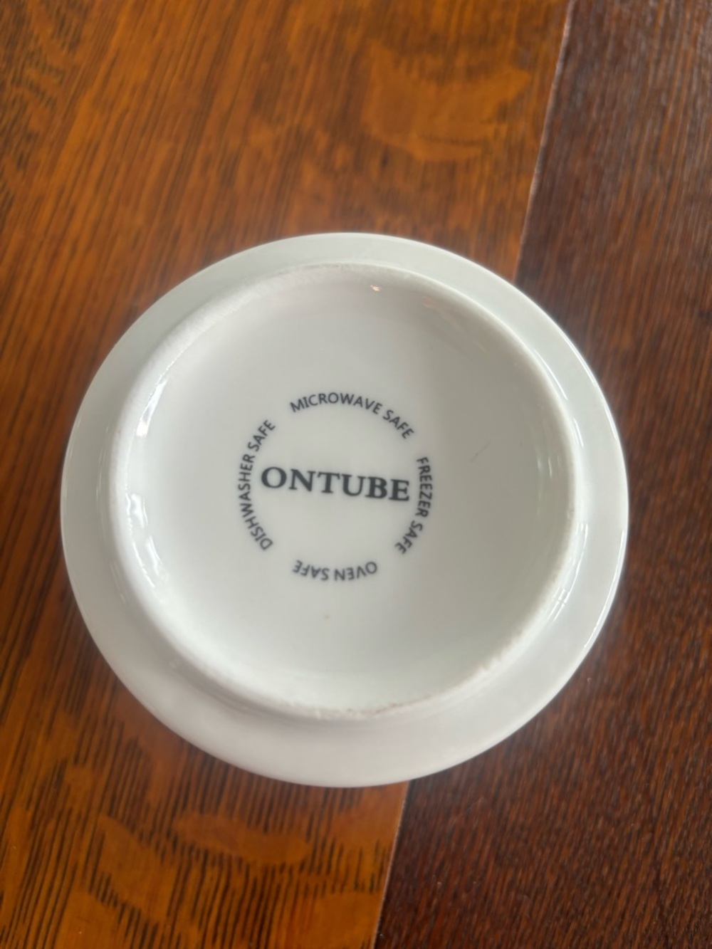 ONTUBE 8oz porcelain sugar bowl - Picture 5 of 8
